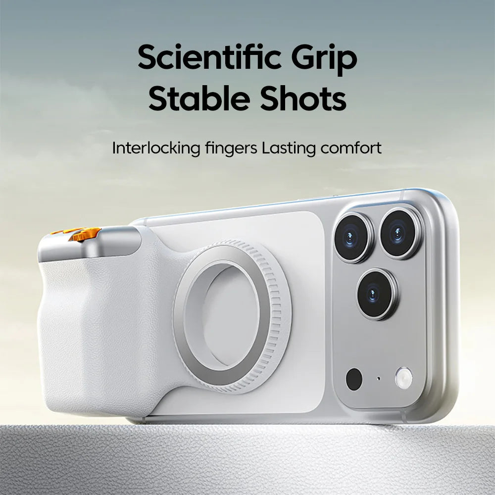 Magnetic Smart Phone Holder Shooting Aid Remote Control Handle For Iphone Android Phone Phone Camera Shoot Hand Grip