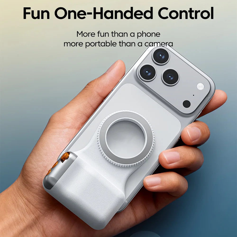 Magnetic Smart Phone Holder Shooting Aid Remote Control Handle For Iphone Android Phone Phone Camera Shoot Hand Grip