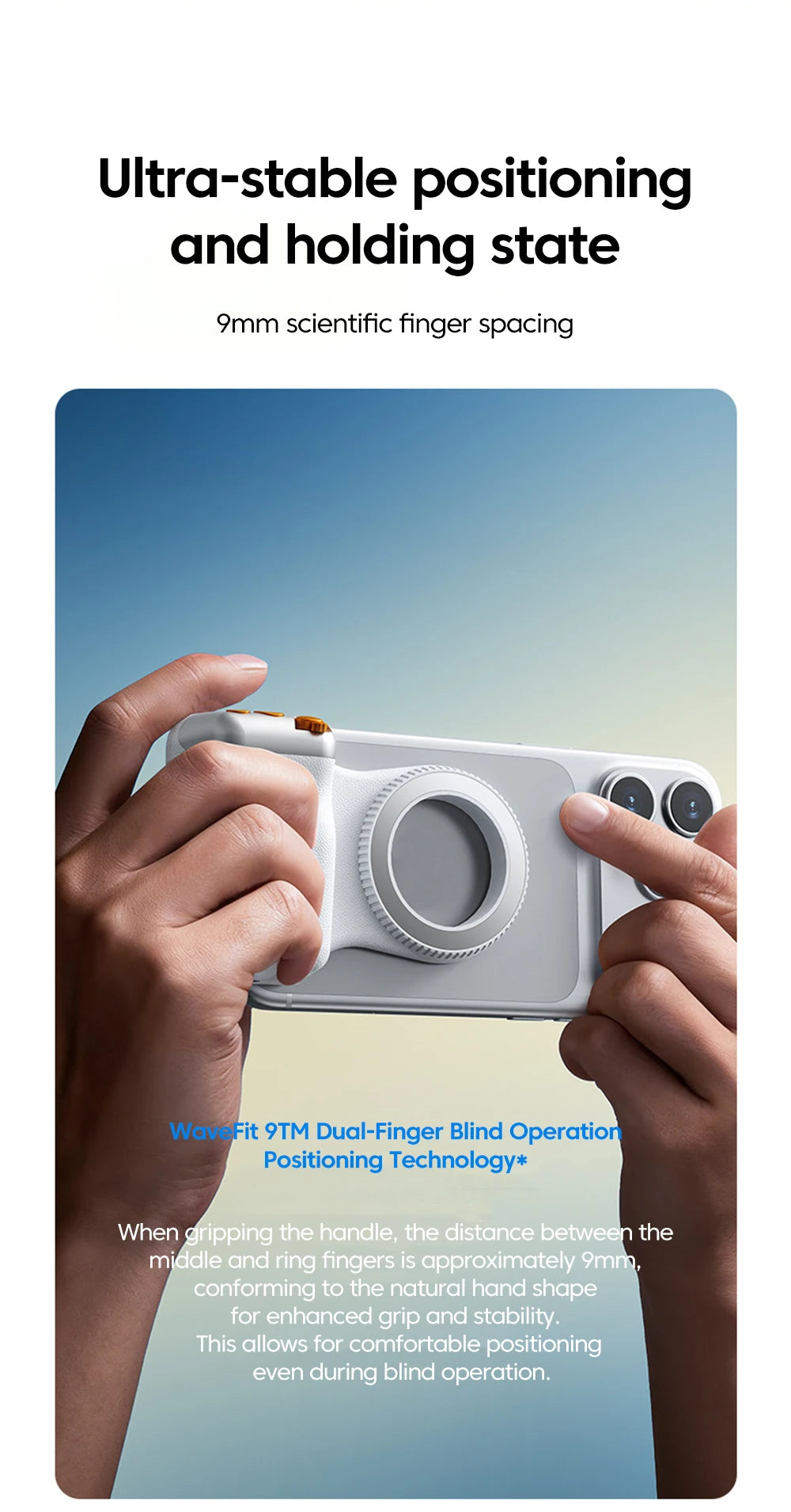 Magnetic Smart Phone Holder Shooting Aid Remote Control Handle For Iphone Android Phone Phone Camera Shoot Hand Grip