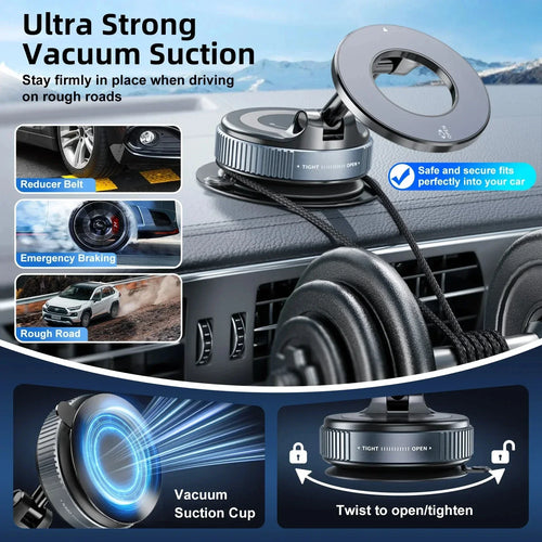 Premium Magnetic Phone Holder Car Mount