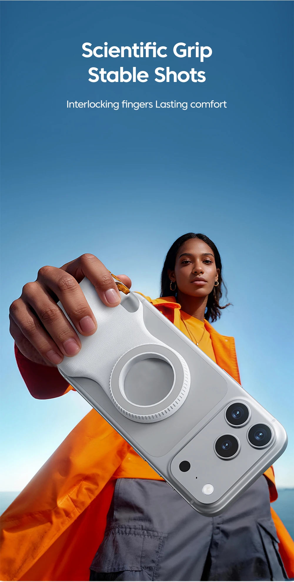 Magnetic Smart Phone Holder Shooting Aid Remote Control Handle For Iphone Android Phone Phone Camera Shoot Hand Grip