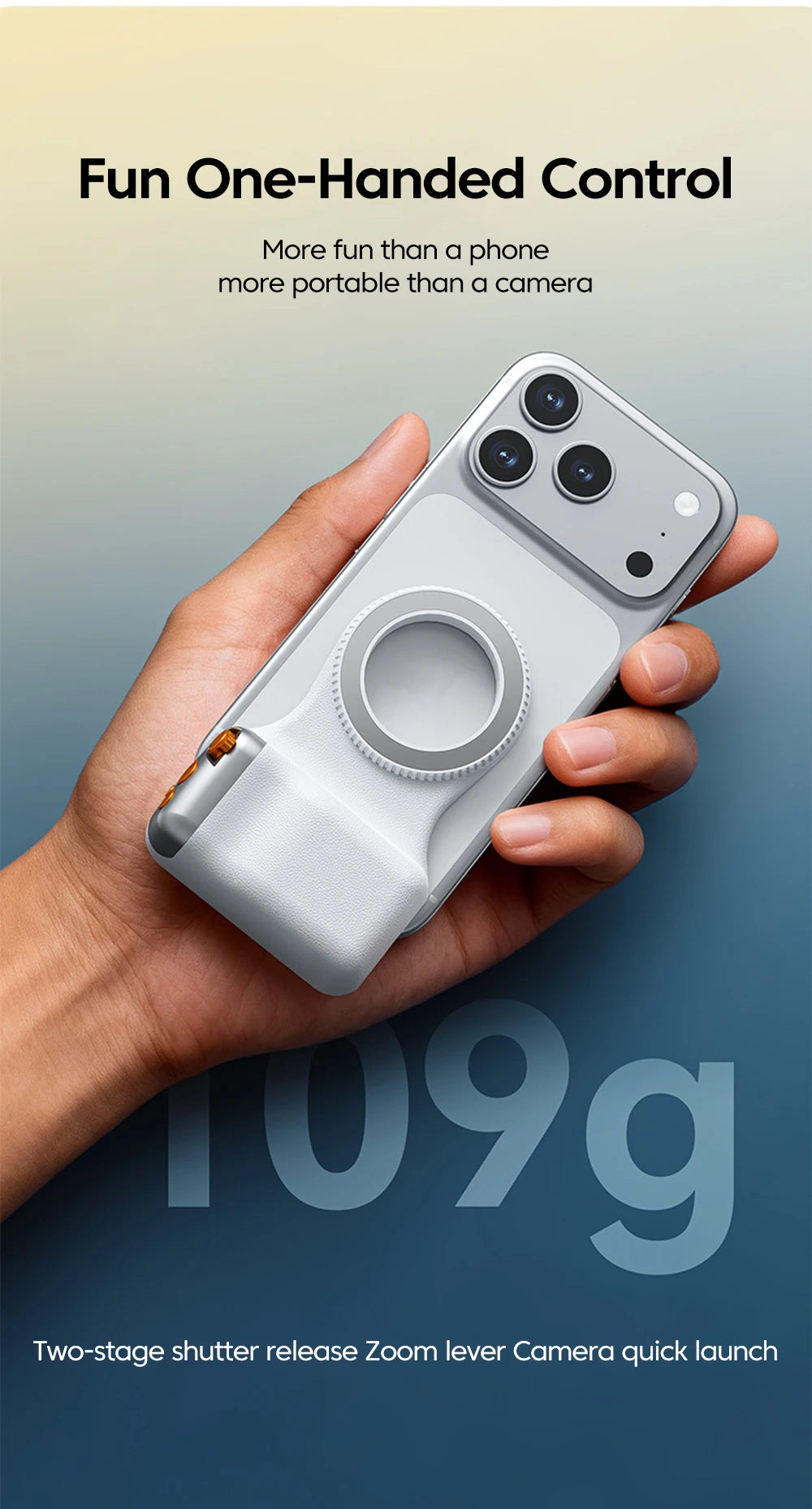 Magnetic Smart Phone Holder Shooting Aid Remote Control Handle For Iphone Android Phone Phone Camera Shoot Hand Grip