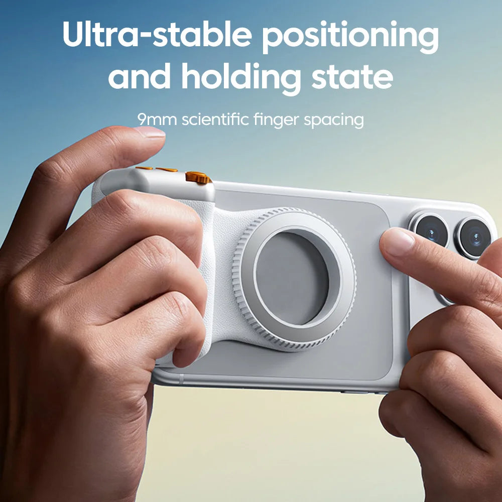 Magnetic Smart Phone Holder Shooting Aid Remote Control Handle For Iphone Android Phone Phone Camera Shoot Hand Grip